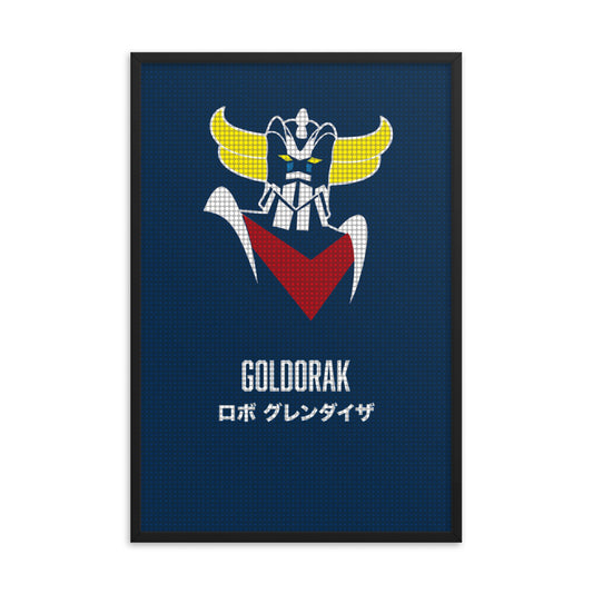 Poster encadré Goldorak by bolcho