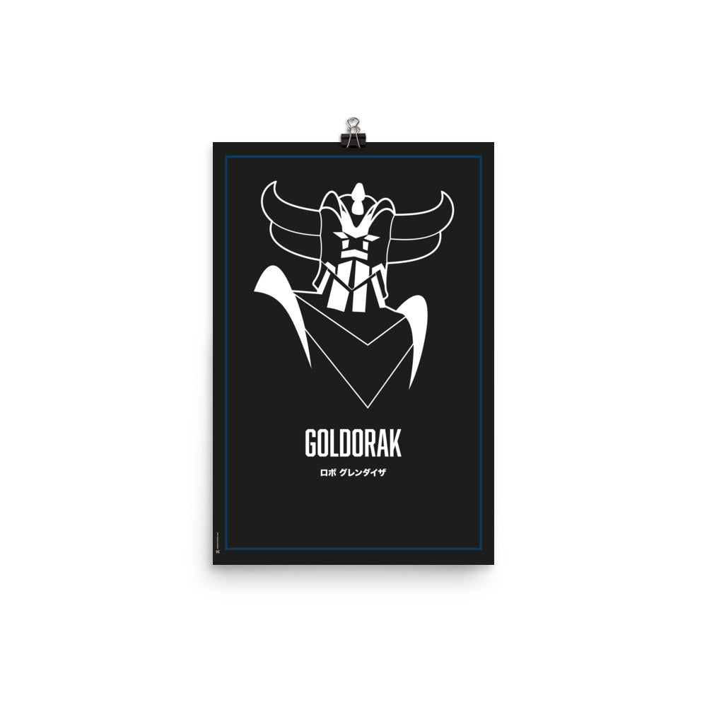 Affiche Goldorak by Bolcho