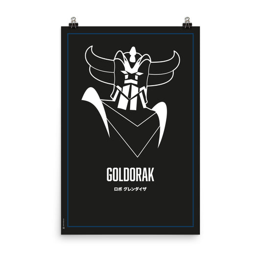 Affiche Goldorak by Bolcho